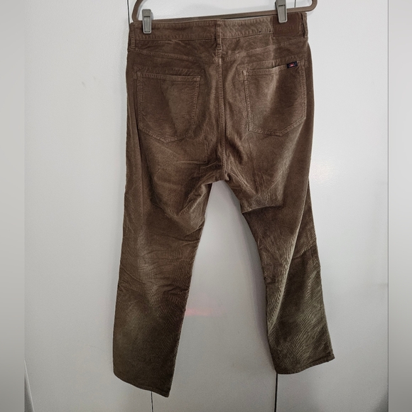 Faherty Mens Size 35 Corduroy Brown Pants - Picture 2 of 8